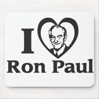 MIM CORAÇÃO RON PAUL - Mousepad