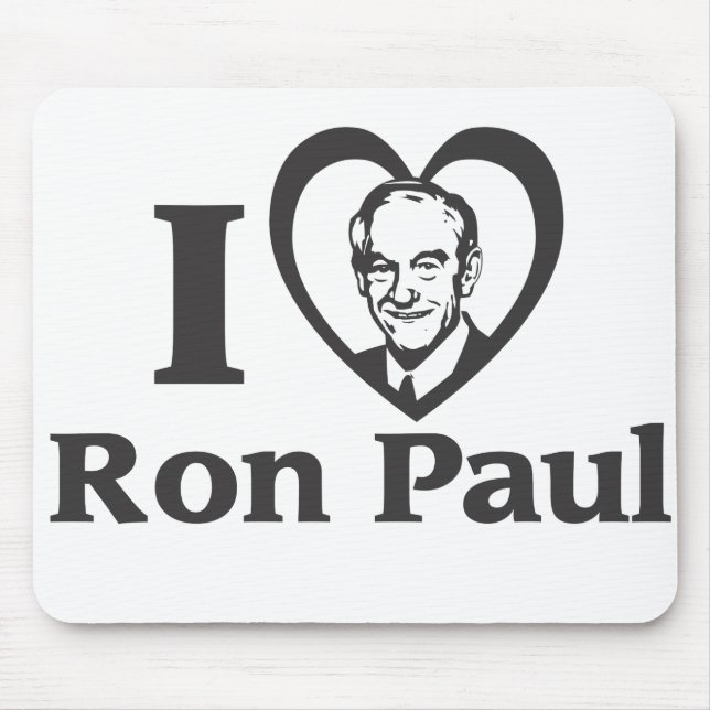 MIM CORAÇÃO RON PAUL - Mousepad (Frente)