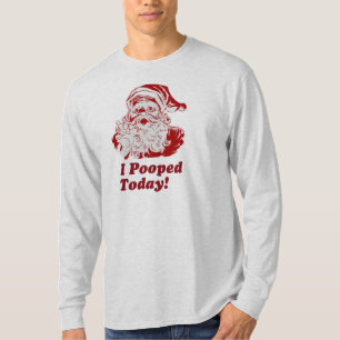 Mim de Pooped a camisa Longo-sleeved dos homens  