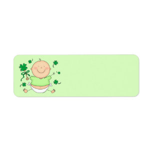 Mim etiqueta do dia da ?a almofada do St.