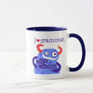 Mim gramática do *heart* -- caneca