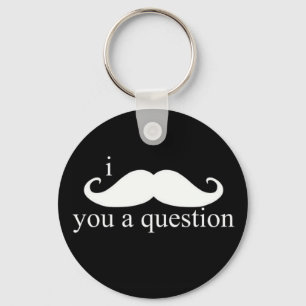 Mim Moustache você um chaveiro da pergunta