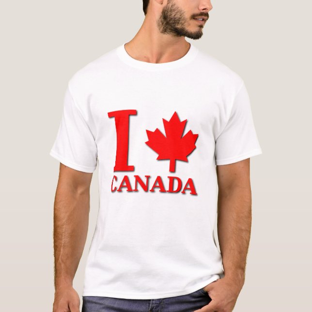Mim orgulho do canadense da camisa de Canadá da (Frente)