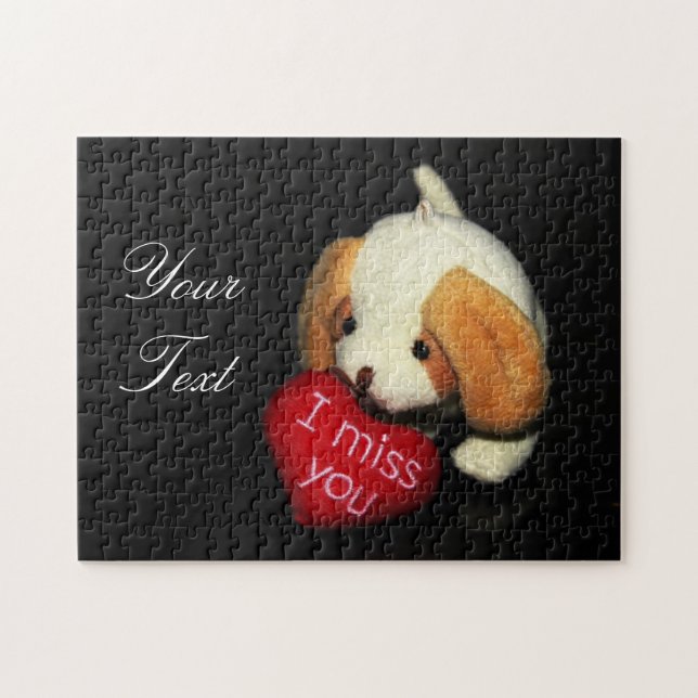 "Mim quebra-cabeça da foto da senhorita Você" (Horizontal)