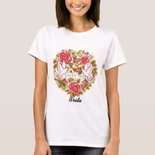 Mim t-shirt básico da noiva de Thee quarta-feira