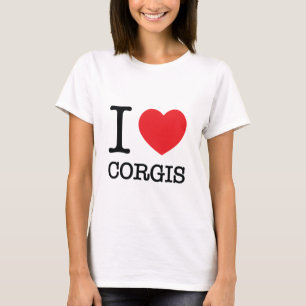 Mim t-shirt da boneca das senhoras dos Corgis do