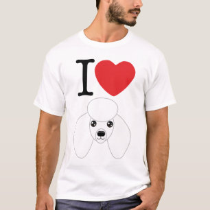 Mim t-shirt das caniches do coração