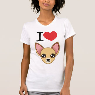 Mim t-shirt das chihuahuas do coração