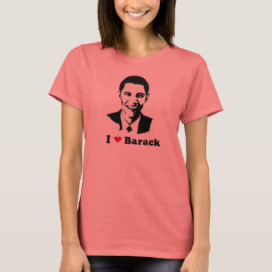 Mim t-shirt de Barack do coração