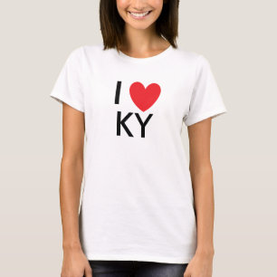 Mim t-shirt de Kentucky do coração