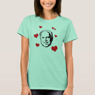 Mim t-shirt de McCain do coração