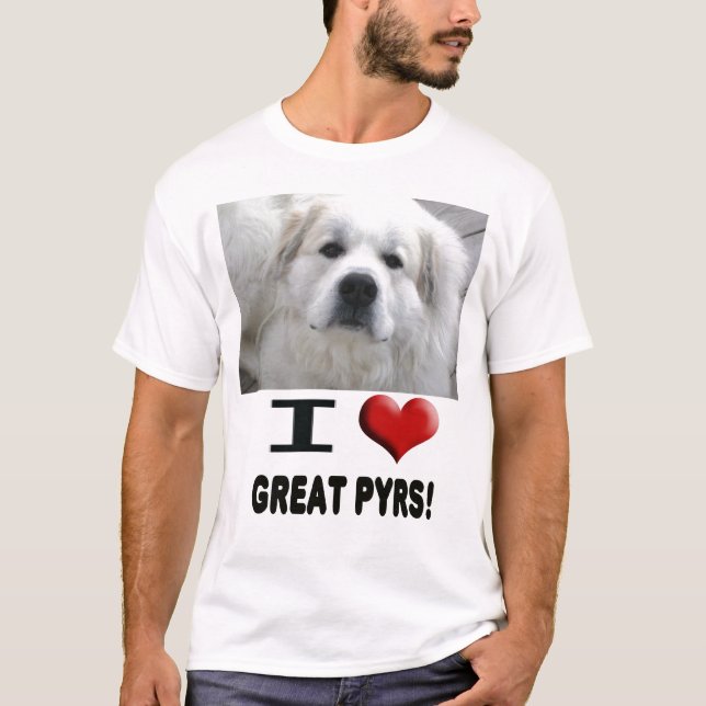 Mim t-shirt de Pyrs do lLove grande (Frente)