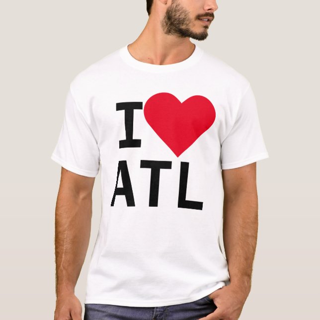 "Mim t-shirt do coração ATL" (Frente)