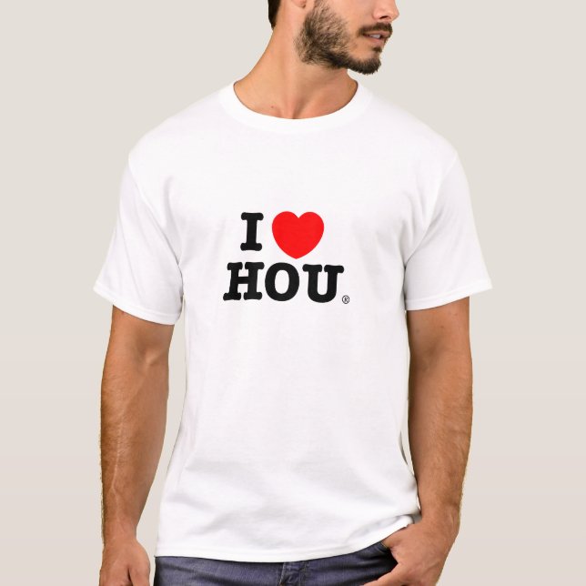 Mim t-shirt do coração HOU (Frente)