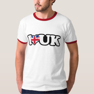 Mim t-shirt do Reino Unido do coração
