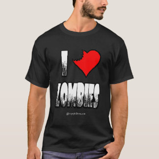 Mim t-shirt do zombi dos zombis do coração