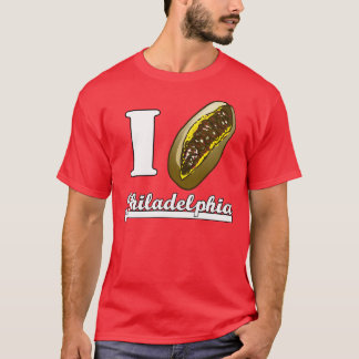 Mim t-shirt dos cheesesteaks de Philly do coração