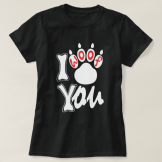 Mim Woof você - t-shirt fêmea