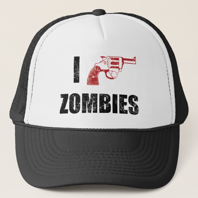 Mim zombis da espingarda mim boné dos zombis do (Frente)