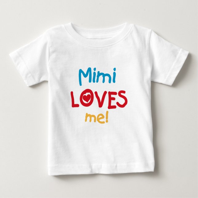 Mimi ama-me t-shirt e presentes (Frente)