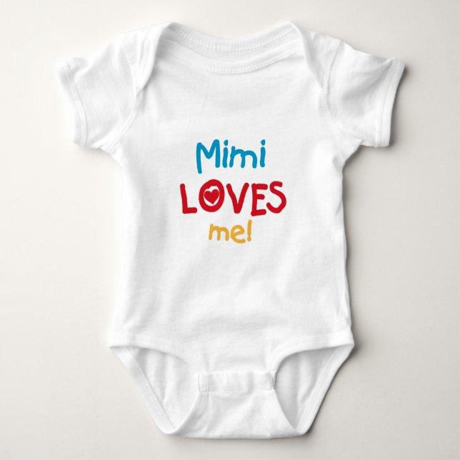 Mimi ama-me t-shirt e presentes (Frente)