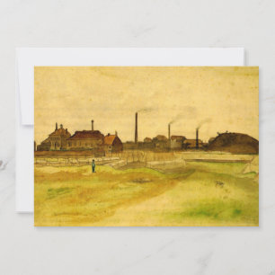 Mina de carvão no Borinage por Vincent van Gogh