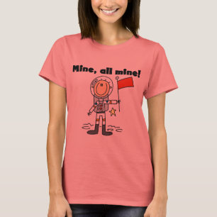 Mina do astronauta todos os t-shirt e presentes da