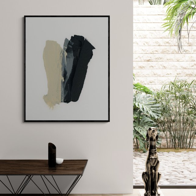 Mindful 2 Minimalist Abstrato Wall Art Impressão (Criador carregado)