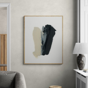 Mindful 2 minimalista Abstrato Canvas Wall Art