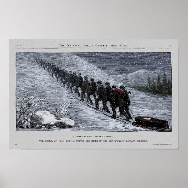 Mineradores de impressão da Gazeta da Polícia (Frente)