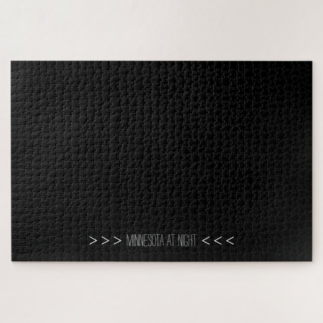 Minesota Engraçada Na Noite Difícil Quebra-cabeça  (Horizontal)