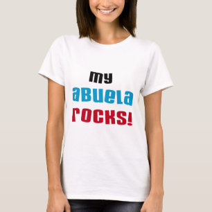 Minha Abuela Rocks T-shirts e presentes