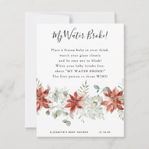 Minha Água Quebrou Jogo Chá de fraldas