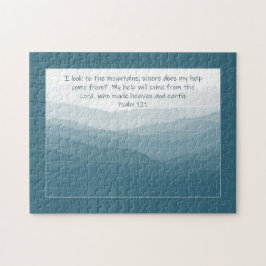 Minha ajuda das montanhas quebra-cabeça Blue Ridge