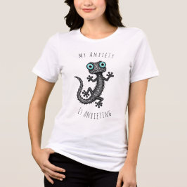 Minha Ansiedade é Ansiante Camiseta engraçada de l