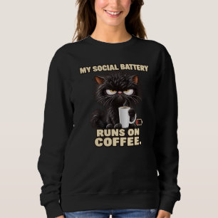 Minha Bateria Social Funciona com Café Camiseta Di