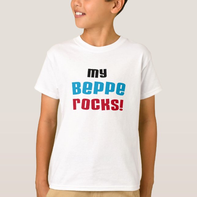 Minha Beppe Rocks T-shirts e presentes (Frente)