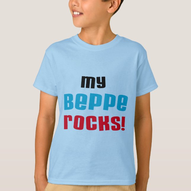Minha Beppe Rocks T-shirts e presentes (Frente)