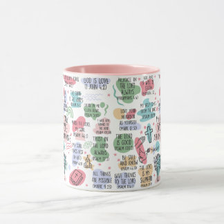 Minha Bíblia diária Mug - Xícara cristã com Bíblia