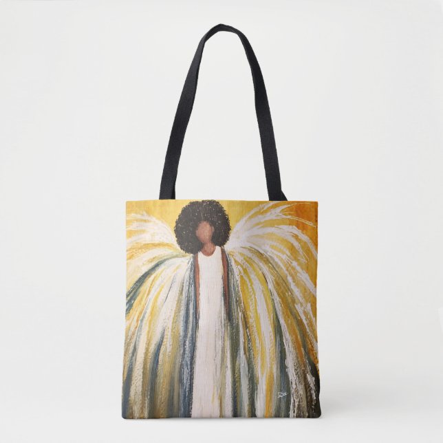 Minha Bolsa Tote Anjo Guardião (Frente)