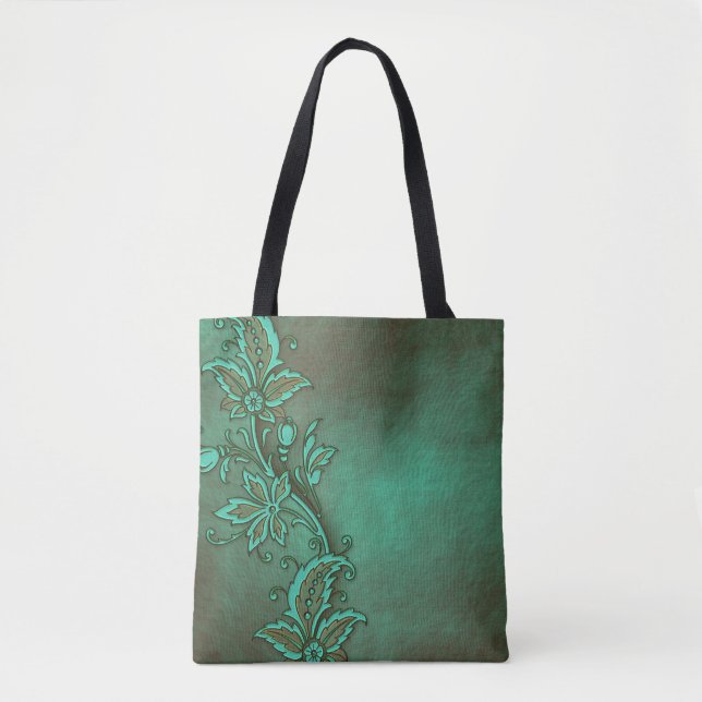Minha Bolsa Tote com Estampa All-Over, Média (Frente)