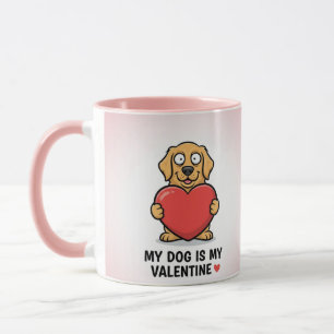 Minha Cadela é Meu Namorado Caneca Combo Divertido