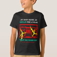 Minha camisa ajudou… o vermelho da criança no