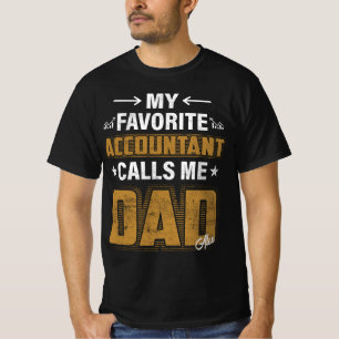 Minha Camisa Contabilista Favorita com nome person