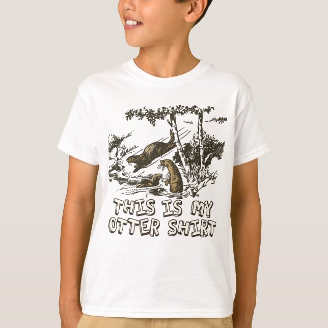 Minha camisa da lontra (Frente)