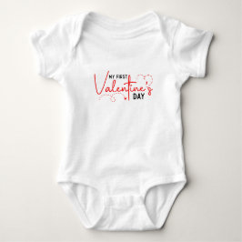 Minha Camisa de Bebê do 1º Dia dos Namorados