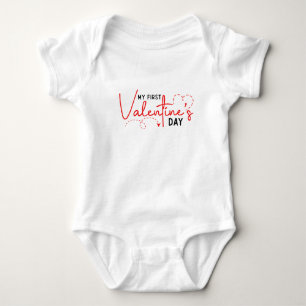Minha Camisa de Bebê do 1º Dia dos Namorados