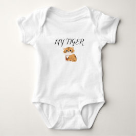Minha camisa de camisa do design do tigre