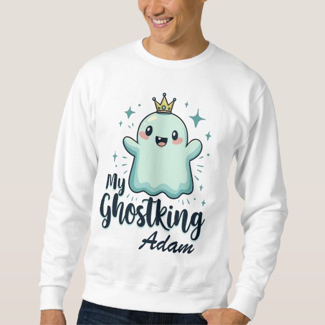 Minha camisa de Halloween de Kawaii Ghostking para (Frente)