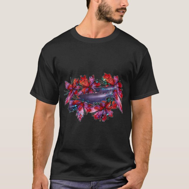 Minha Camisa de Pesca Sortuda Jovens Crianças Mulh (Frente)